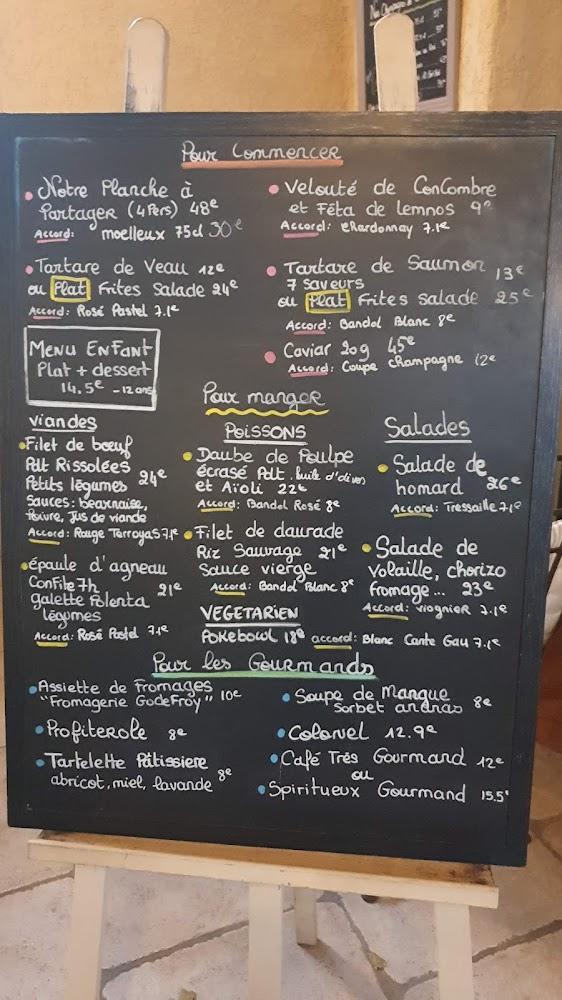 La Craie des Mets - Menu Image 4